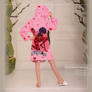 حوله پالتویی کودک کفشدوزکی پودایران