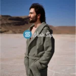 حوله پالتویی کلاه دار برایتون زیتونی نارین ساپ مدیوم